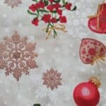 Tkanina świąteczna na Boże Narodzenie