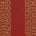 Tkanina stylowa w pasy Passate red