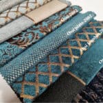 Tkanina Ossi 2002 ze złotą nitką