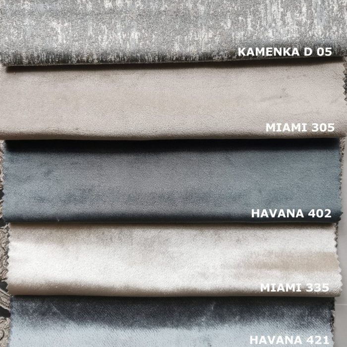Tkanina kamenka, Miami, Havana