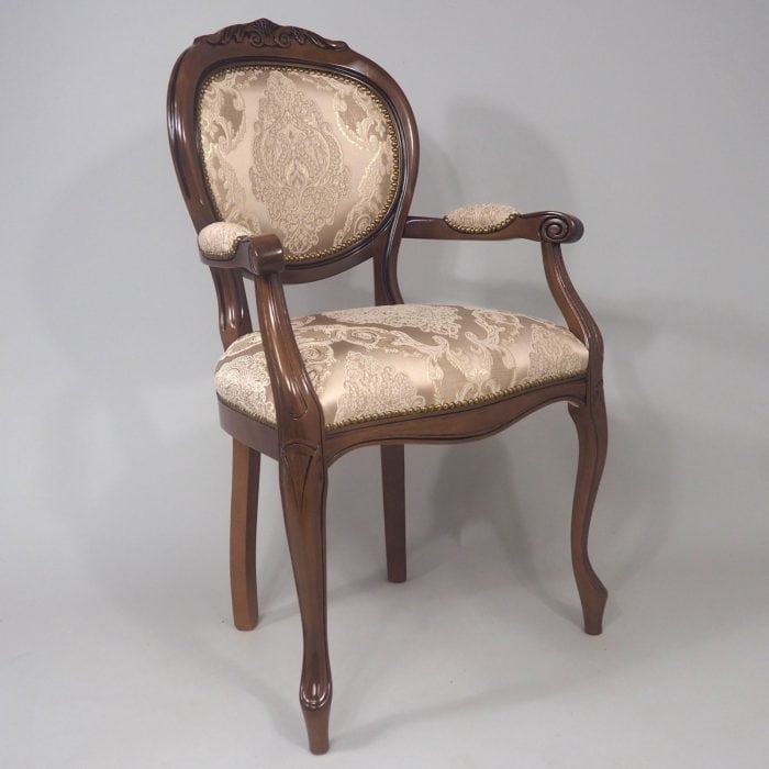 Krzesło w tkaninie Amelia 02