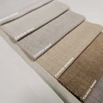 Tkanina zasłonowa Corsica snow ivory sand