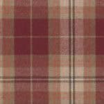 Tkanina wełniana w kratę Sherlock cordovan 14