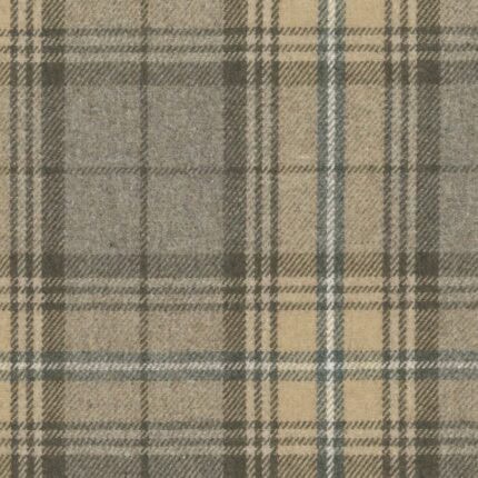 Tkanina wełniana w kratę Sherlock iced coffee 09