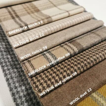 Zestaw próbek kolekcji Sherlock i watson birch 12, iced coffee 09