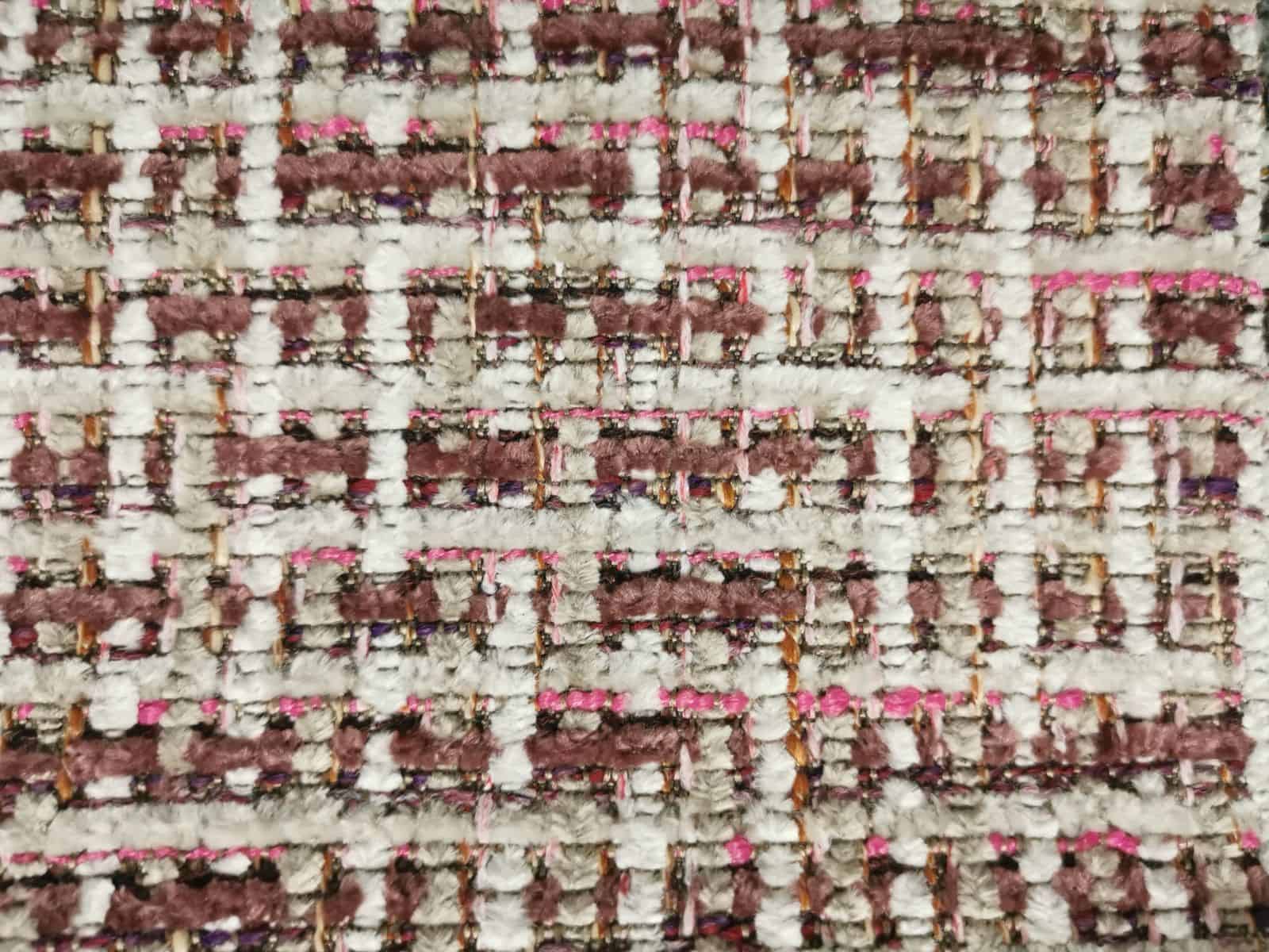 Funky_160 Szenilowa tkanina Funky pink 160