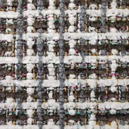 Szenilowa tkanina Funky dark brown 181