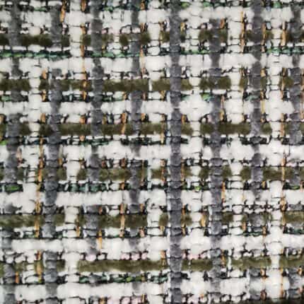 Szenilowa tkanina Funky light green 88