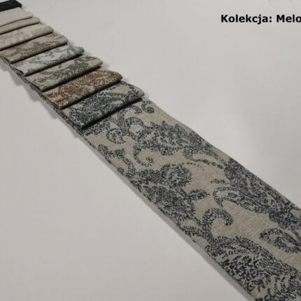 Próbnik kolekcji melograno z kolorami peyote 01, mountain trail 03, ghost gray 10