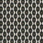 Geometryczna tkanina meblowa z kolekcji kaleidoscope sandglass antracite 06