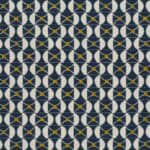 Geometryczna tkanina meblowa z kolekcji kaleidoscope Sandglass sky captain 03