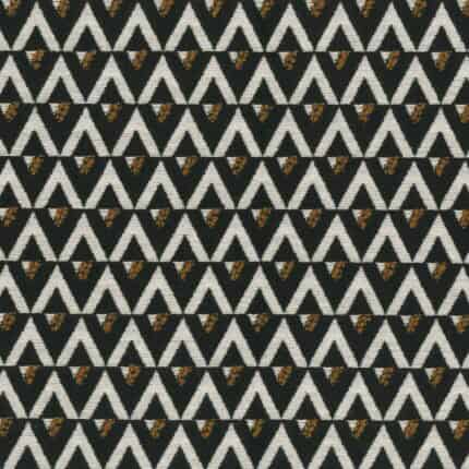 Żakardowa tkanina meblowa z kolekcji kaleidoscope shard antracite 06