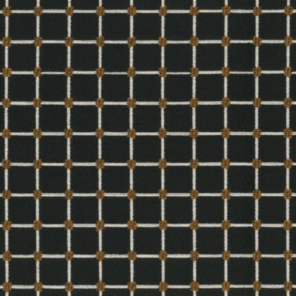 Geometryczna tkanina meblowa z kolekcji kaleidoscope tile antracite 06