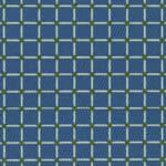 Geometryczna tkanina meblowa z kolekcji kaleidoscope Tile moonlight blue 02
